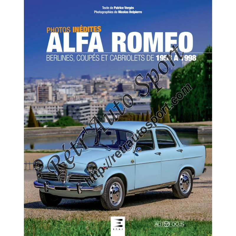Alfa Romeo Berlines, Coupés et Cabriolets de 1958 à 1998