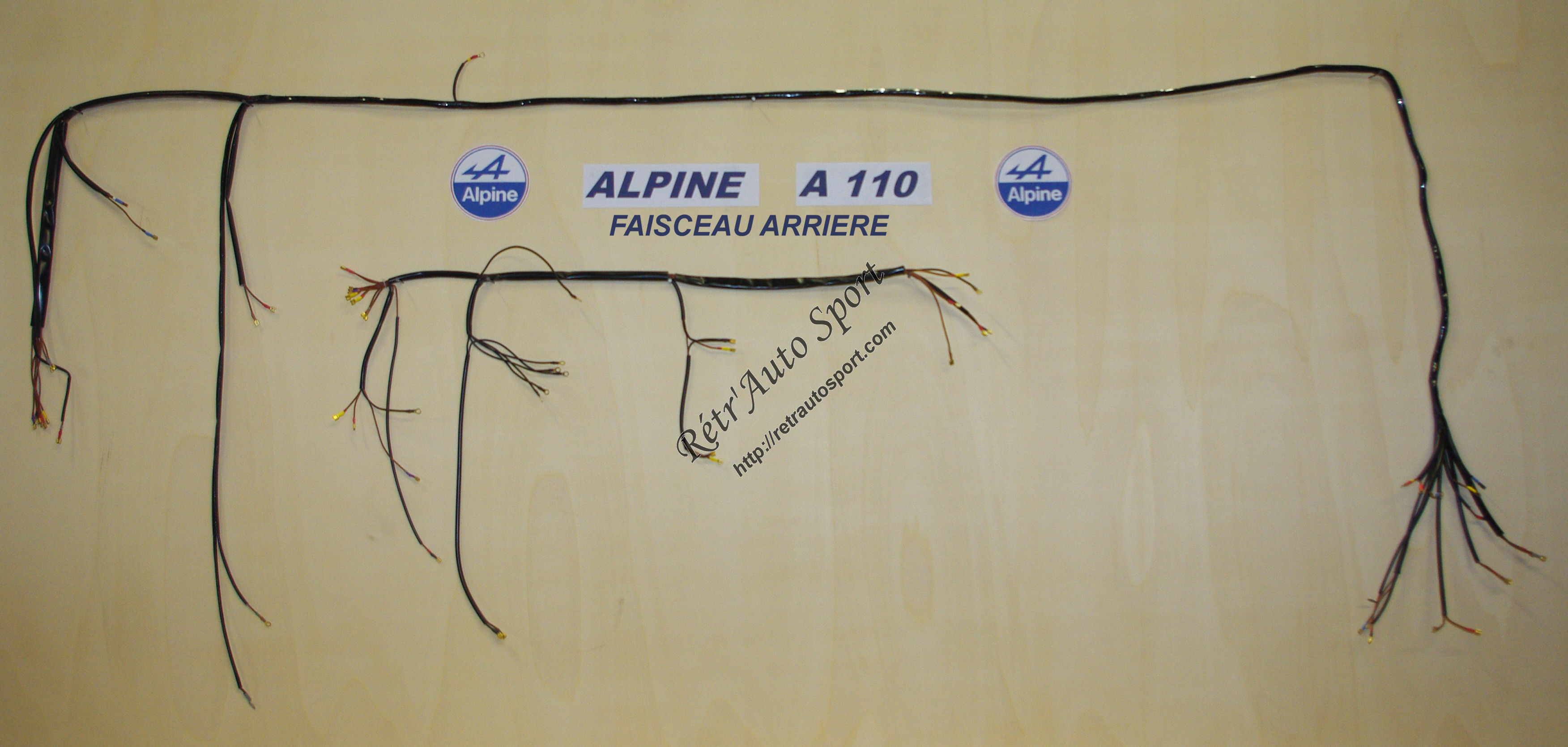 Faisceau électrique complet neuf Alpine A110