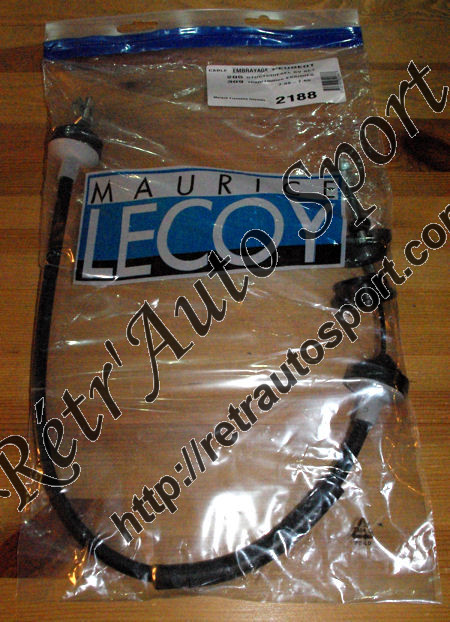 Cable embrayage MAURICE LECOY BE1/5 205 GTI -> 07.1989