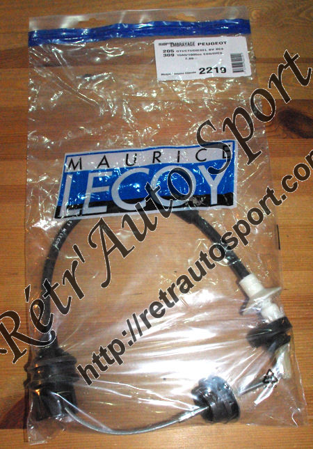 Cable embrayage MAURICE LECOY BE3/5 205 GTI 07.1989 -> fin