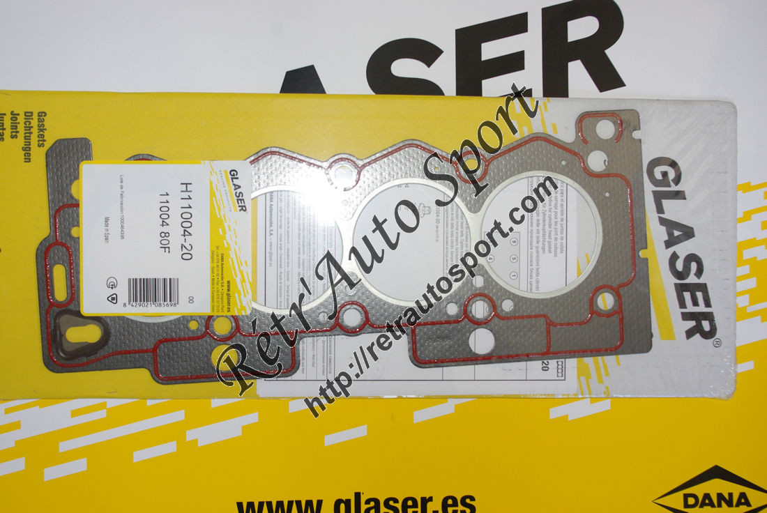 Joint de culasse GLASER 1,48 mm 205 Rallye