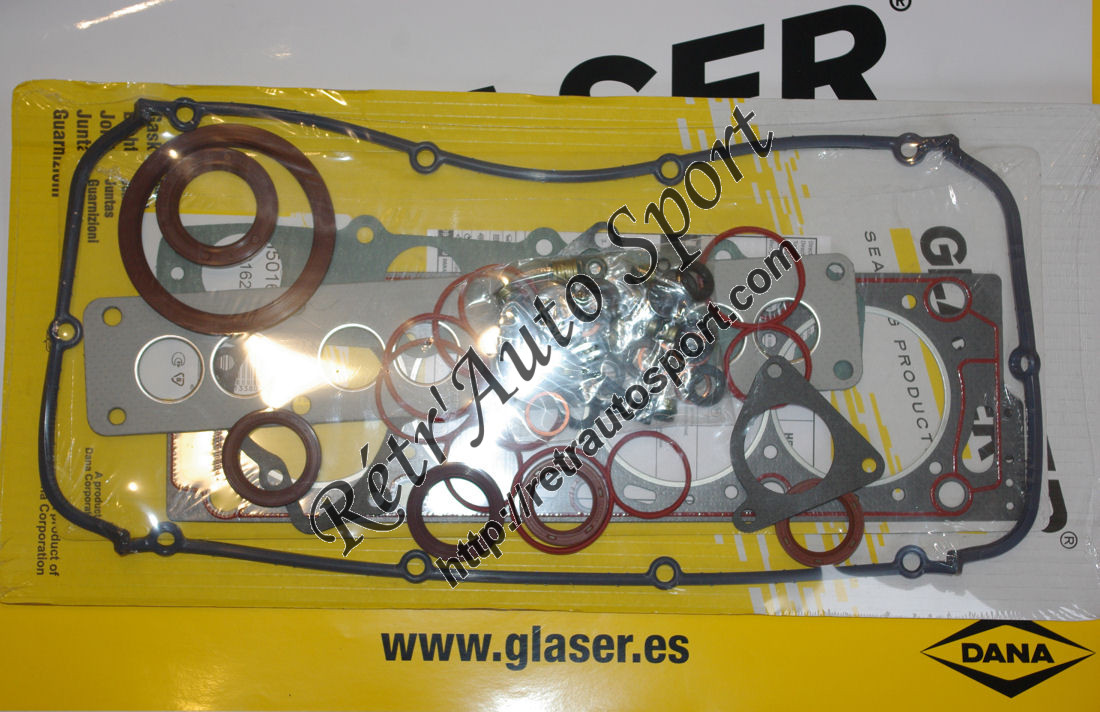 Pochette complète GLASER 306 S16 155 ch / 405 MI16 2.0 / 405 Turbo 16