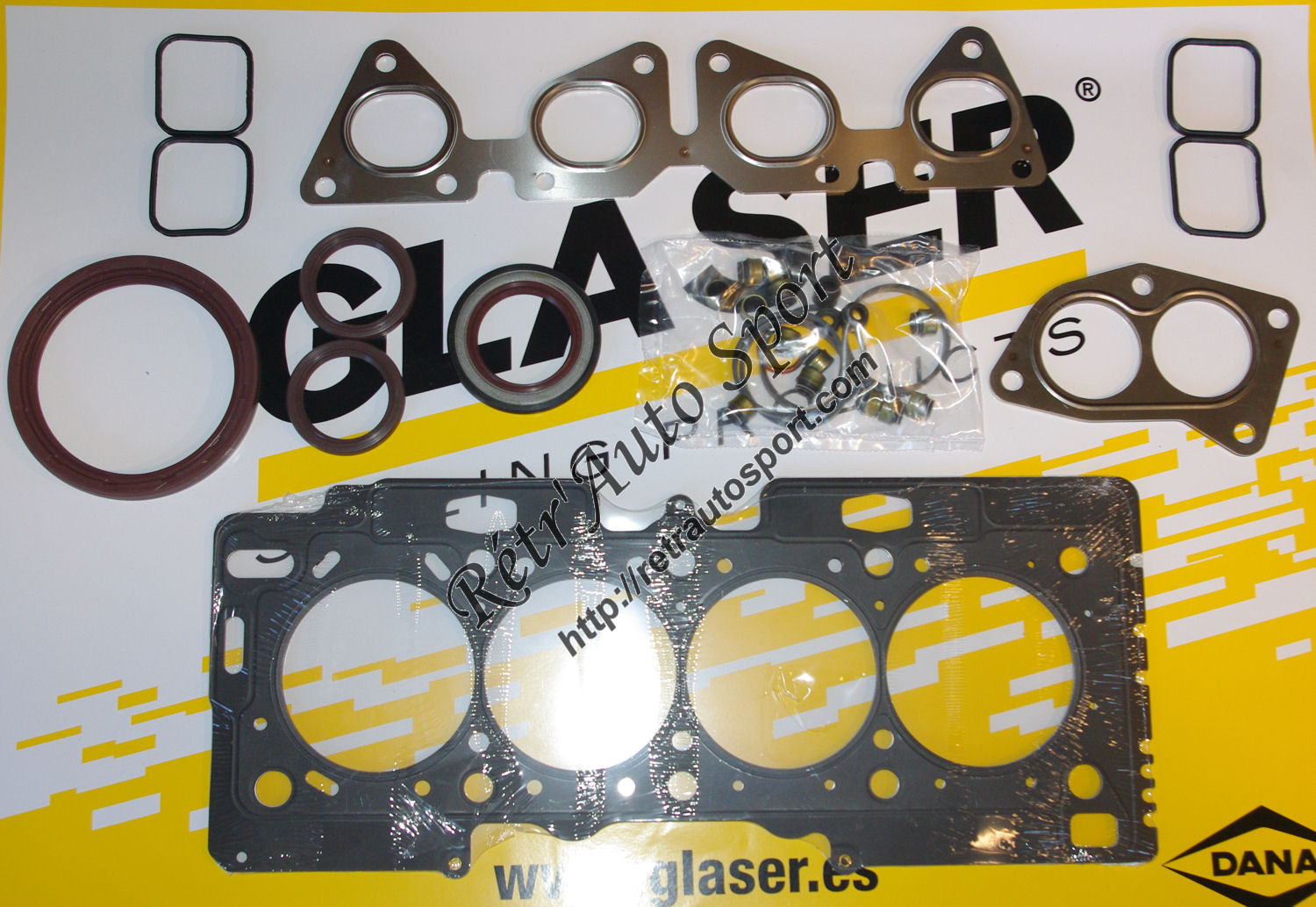 Pochette complète GLASER 106 S16 - Saxo VTS