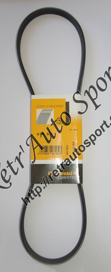 Courroie accessoire pompe direction assistée CONTINENTAL 205 GTI - 309 GTI