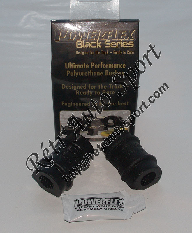 Kit de 2 silent-blocs POWERFLEX "Black Series" barre stabilisatrice 21 mm 205 Rallye / GTI - 309 GTI / GTI 16